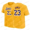 Men's T-Shirts Basketball Lake Cotton T-Shirt James 23 Printed Casual Loose Top Crew Neck Short Sleeve Fan Men's and Women's T-Shirt T240117