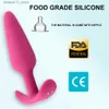 Andra hälsoskönhetsartiklar Bluetooth Anal Plug Vibrator App Remote Control Prostate Massage Video Remote Control Toy för par vuxna Produkt Q240117