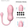 Andra hälsoskönhetsartiklar Libo Vibrator B för kvinnor Kvinnlig fjärrkontroll Vibrerande klitorisstimulator Vuxen Masturbation Automatisk Q240117