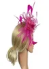 Fedoras Wedding Party Hat Cocktail Day Feather Mesh Bridal Fascinator pannband Bowknot Gift Women Banket12086443