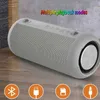 Bokhyllhögtalare Trådlös Bluetooth-högtalare Portable 20W Högkraft utomhus Sportvattentät högtalare Hifi Stereo Subwoofer Surround Soundbar