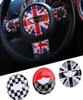 3D ABS StickerCar Steering Wheel For Mini Cooper Countryman JCW R55 R56 R60 Mini Cooper Accessories Car styling6245365