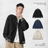 Paar honkbaluniform Japanse casual stijl trendy damesjas voor heren en hoodie streetwear 240117