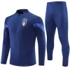 2023 2024 Italie Survêtement Tuta Maglia Jersey 22 23 Italia Italie Football Training Suit Survetement Camiseta SOCCER Chandal Kit Football Hommes Enfants Uomo Calcio