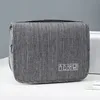 Borsa da toilette cosmetica grande da viaggio sospesa Donna Uomo Necessario trucco Separazione asciutto-umido Organizer Custodia per il lavaggio degli accessori 240116