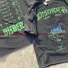 Erkek Tişörtler Vintage Justin Bieber T Shirt Erkek Kadın En İyi Yıkanmış Siyah Üst Tees T-Shirtyolq