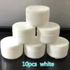 Storage Bottles 10Pcs Mini Empty Plastic Travel Cosmetic Containers Makeup Container Round Vials Nail Art Face Cream Sample Pots Boxe 10g
