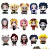 Animali di peluche ripieni 17 stili P Toy Manga Tanjiro Nezuko Agatsuma Zenitsu Inosuke Tomioka Yoshio Bambola per bambini Kawaii Cuscino Drop D Ot6Qi