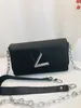 Designer bag Lock TWIST MM Shoulder Bag Classic Women Crossbody Handbags Luxury Lady Tote Purse Leather Canvas Female Chain Hand Bags Flap Wallet