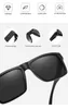 Okulary przeciwsłoneczne ogrzewane projektant okularów przeciwsłonecznych 2024 Wysokiej jakości luksusowa marka fali cieplnej kwadratowe gogle damskie uv400 Uv400 z opakowaniami 639