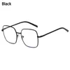 Sonnenbrille Fashion Vision Care Big Square Frame Brillen Brillen Anti-UV Blue Rays Brille Computerbrille