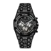 Luxo moissanite diamante relógio gelado relógio masculino designer para relógios masculinos de alta qualidade montre movimento automático relógios orologio. Monte de luxo i13