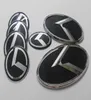 7st 1Set Black K Logo Badge Emblem 3D Sticker för Kia Optima K5 20112017 CAR EMBLEMS4283719