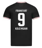 2023/2024 Eintracht Frankfurt Soccer Jerseys 23 24 M.GOTZE KOSTIC SOW KOLO KNAUFF MUANI HINTEREGGER KAMADA BORRE NDICKA shirt RODE ACHE MAN Football Uniform