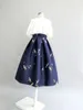 Spódnice wiosna lato vintage całkowicie meczowe ubrania damskie A-line Temperament Streetwear Korean Polka Dot Tutu P121