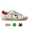 Casual Superstar Shoes Golden Super Goose Designer Shoes Star Italy Brand Sneakers Super Star Luxury Dirtys Sequin White Do-old Dirty Outdoor Shoes Size 35-46