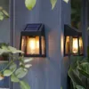 Luz solar ao ar livre jardim luz solar lâmpada de parede casa villa varanda luz de parede terraço decorativo atmosfera luzes energia