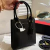 Mini Tote Çanta Luxurys Çanta Tasarımcı Çanta Kadınlar için Klasik Siyah Çok Fonksiyonlu Cüzdan Moda Deri Deri Omuz Crossbody Çantalar