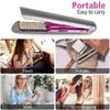 Mini 2 i 1 RollerFlat Iron USB 4800mAh Hårrätare Curler Professional Wide Plate Iron Strainers Styling Appliances 240117