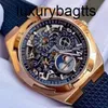 Luxury Vacherosconstantinns Watch Swiss Watches Automatic Zongheng Four Seas Series 4300V120RB642 Rose Gold Ultra Thin Hollow Eternal Calendar Mens Business and