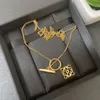 Designer Fashion Loews Gioielli di lusso Star Moon Moon Pattern 3D Mooncake Necklace Brass Plating Versatile Street Style Street Style