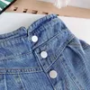 Jeans vêtements bébé enfants filles pantalons infantile Denim pantalon enfants fille taille haute Jean enfants jambe droite pantalon large ropa