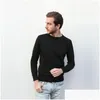 Pulls pour hommes en gros nouveau best-seller haut de gamme mode décontractée col rond hommes pull marque 100% coton pluvier livraison directe Appa Dhu7P