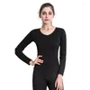 Tenues de yoga Femmes T-shirt Tops élastiques Transpiration Minceur Sauna Costume Fitness Sportswear Body Shaper Tees Chemises