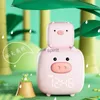 Настольные настольные часы Creative Cute Pink Pig Цифровой светодиодный будильник для детей Kawaii Night Light Голосовое управление Настольные часы Украшение домашнего декора YQ240118