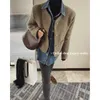 Winter Women Trench Coats Heavy Woolen Tweed Short Jackets Blazers Raincoat Oem Korean Fashion Clothes Trending Products 240117