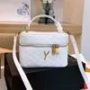 2024 Mini Cosmetische Zakken make-up tas crossbody designer tas toilettas handtas portemonnees dame cross body Leer 5 Kleuren 5A