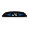 Car Video Digital Hud Tachimetro Monitor portatile Gps universale Heads Up Display con velocità Mph Drop Delivery Automobili Motociclette Dhvl9