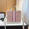 Sac à main fourre-tout de styliste pour femmes, fourre-tout pour dames, sacs de Shopping à bandoulière, mode classique, sacs à main avec poussière 240124