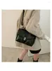 Evening Bags JIAERDI Vintage Black Messenger Bag Women Retro Leather Handle Solid Handbag Briefcase Ladies Harajuku Casual Crossbody