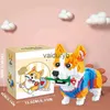 كتل لبنات بناء الحيوانات الأليفة Micro طراز لطيف Cat Puppy الحلي البالغة الإبداعية كلاسيكية Ldren التعليمية Toy Holiday GiftVaiduryb