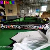 10x5m (33x16.5ft) avec ventilateur en gros vente chaude humain gonflable Snooker Football/Soccer Table piscine Portable Snookball drôle intérieur jeux de Sport en plein air