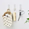 Hooks 5pcs Wall Mounted Storage Hook Multifunction Hardware Organization Hanger Supplies For Kitchen Handbag Tote Bag Organizer