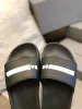 Summer Flat Loafer Nya lyxiga gummiskor Kvinnor Män Slipper inomhus Mule Beach Slide Designer Casual Shoe 7A Högkvalitativ Sandale Fashion Sandal Outdoor Walk Sliders