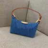 10A Top Quality M82949 Mini Moon Shoulder Bags Denim Fabric Underarm Small Shoulder Bag Tote Handbag