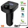 Carregador de carro 500D FM X8 Transmissor Aux Modulador Sem Fio Bluetooth Mãos Universal Kit Audio Player com 3.1A Carga Rápida Dual USB D Dhgeb