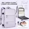 Mochila de viagem para mulheres, mochila para laptop tsa, aprovada por voo, bolsa de enfermeira universitária, mochila casual para semana 240118