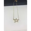 Collier swarovskis Designer Luxury Fashion Women Original Seiko Lucky Five Star Star incrusté Éléments cristallins Full Diamond Star Pendant Polar Star Collar Collar Star