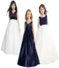 Den nya tjejklänningen barn039s bröllopsblommor klänning prinsessan ålder av bitter fleabane bitter fleaban kjol födelsedag ev5218511