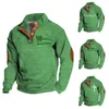 Herenhoodies Dag Gedrukt Button Sweatshirt Korte mouw Down Shirt Colla Grote shirts voor heren Zomer