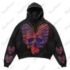 Herren Hoodies Sweatshirts Gothic Multi Element Dark Style Pullover New High Street Hochwertiger Hoodie Y2K Pullover Herren und Damen Top Sweatshirtsyolq