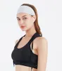 LU-02 YOGA pannband Fitness Antiperspirant Headscarf Sports Mountaineering Huvudband Wide Edge Sweat Absorption Pannband A107