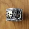 Ohrhänger, handgefertigt, tibetisches Silber, Messing, offene Ringe, Buddha, sechs Worte, Schmuck, Aquakultur, Hochzeit, schöne Urlaubsgeschenke, Mode