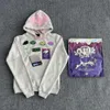 Herrtröjor tröjor SYNA World Set Celebrity samma stil hoodies byxor Synaworld Men tröjor kvinnor streetwear toppar pant hip hop stjärna kläder t240118