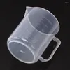 Outils de mesure, outil de Test en laboratoire de cuisine, bécher gradué en plastique, tasse 500mL