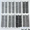 Makeup Tools 10Pairs 3D Faux Mink Eyelashes 100% Handmade Natural Soft FL Strip Eyelash Extension Fake Lashes Makeup 10 Drop Delivery DHSG0